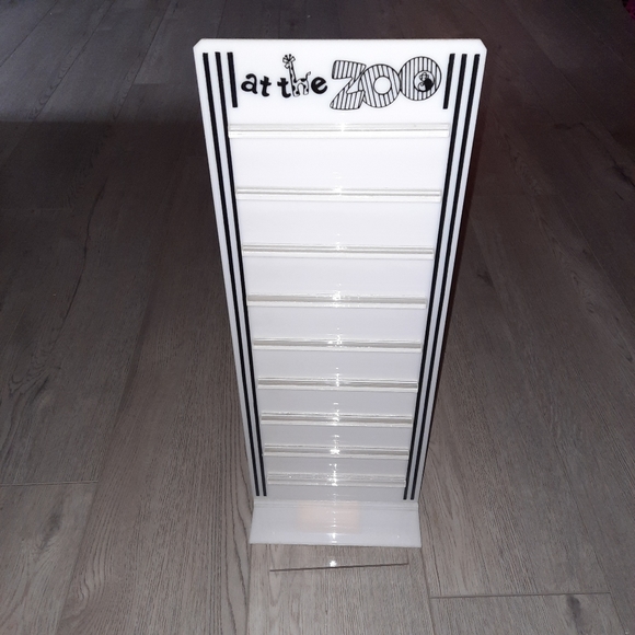 At The Zoo Rotating Spinning Display Stand Tabletop Counter